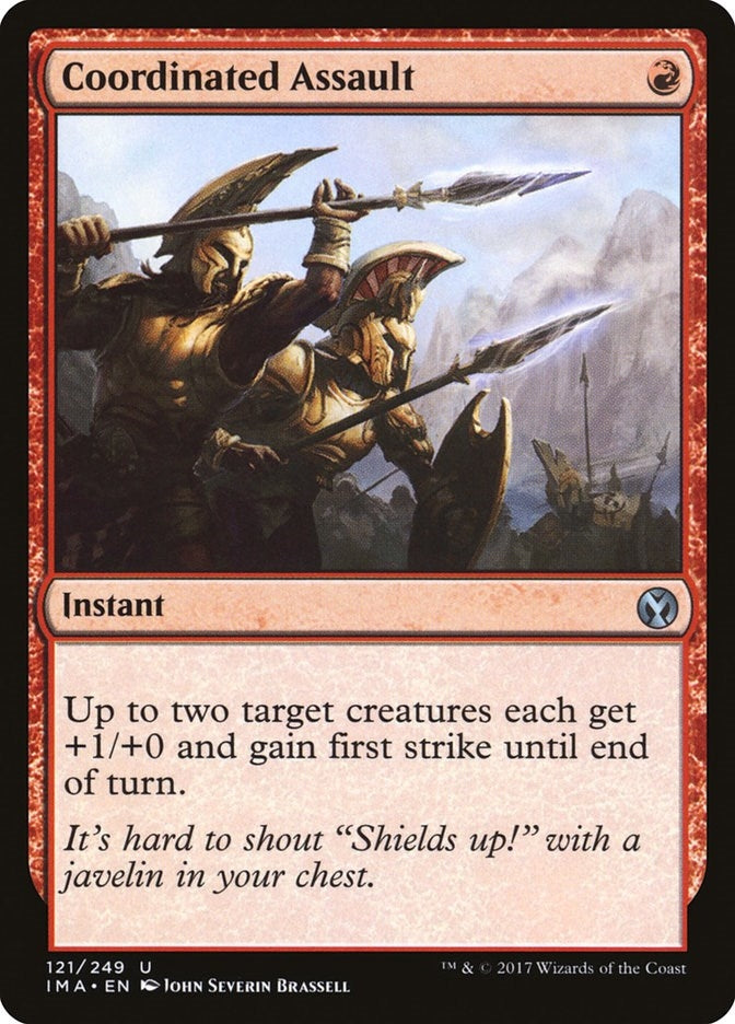 Image for Coordinated Assault (121) - Magic: The Gathering