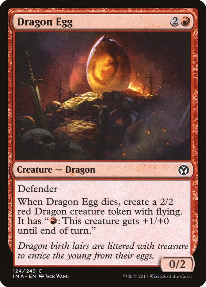Image for Dragon Egg (124) - Magic: The Gathering