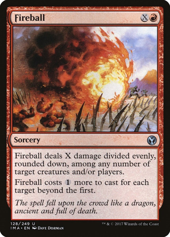 Image for Fireball (128) - Magic: The Gathering