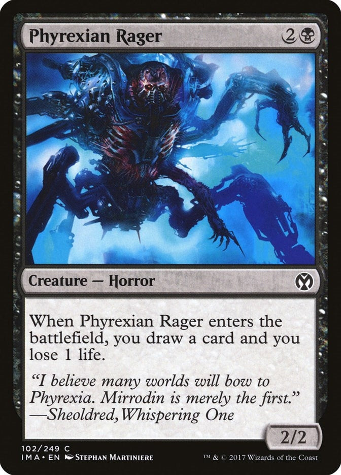 Image for Phyrexian Rager (102) - Magic: The Gathering