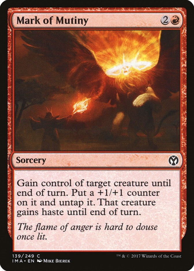 Image for Mark of Mutiny (139) - Magic: The Gathering
