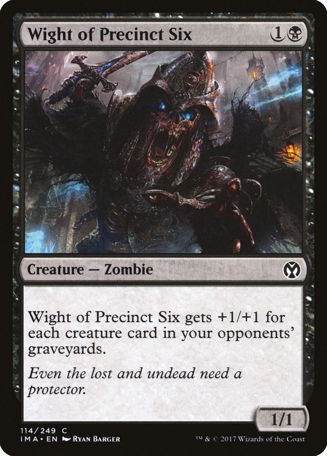 Image for Wight of Precinct Six (114) - Magic: The Gathering