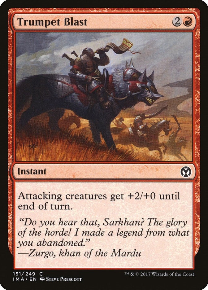 Image for Trumpet Blast (151) - Magic: The Gathering
