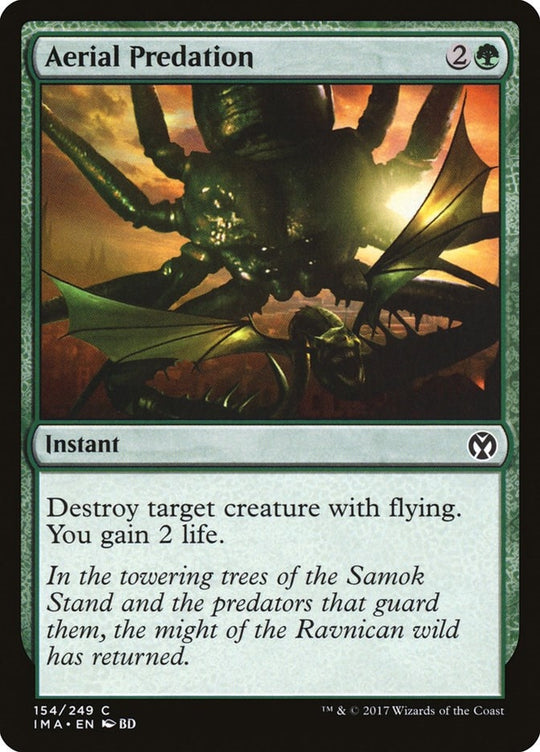 Image for Aerial Predation (154) (IMA) - Magic: The Gathering