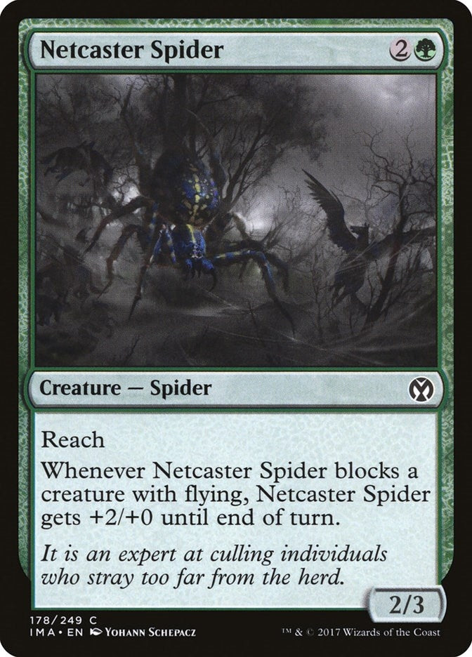 Image for Netcaster Spider (178) - Magic: The Gathering