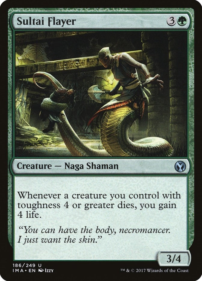 Image for Sultai Flayer (186) - Magic: The Gathering