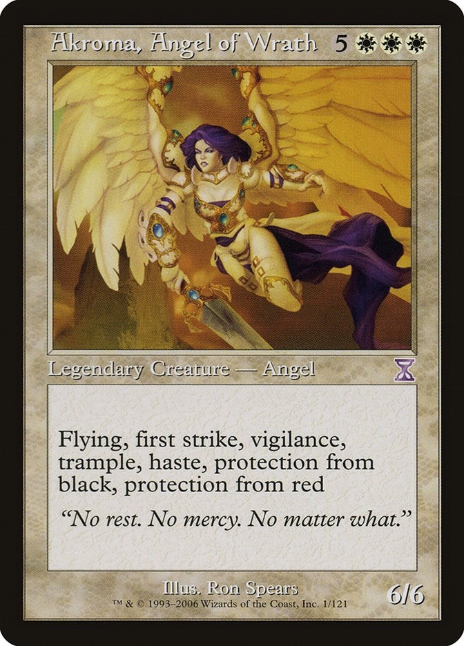 Image for Akroma, Angel of Wrath (1) (TSB) - Magic: The Gathering