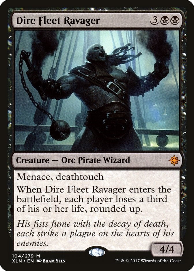 Image for Dire Fleet Ravager (104) - Magic: The Gathering