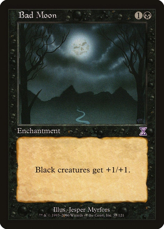 Image for Bad Moon (38) - Magic: The Gathering