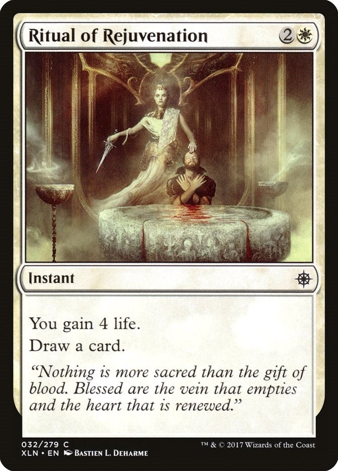 Image for Ritual of Rejuvenation (32) - Magic: The Gathering