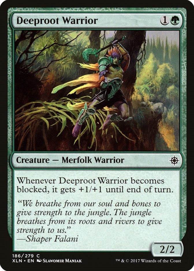 Image for Deeproot Warrior (186) - Magic: The Gathering