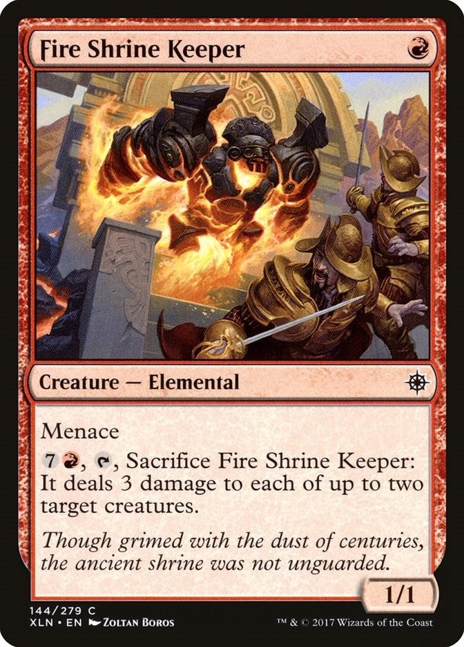 Image for Fire Shrine Keeper (144) - Magic: The Gathering