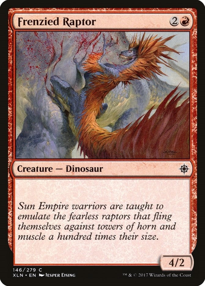 Image for Frenzied Raptor (146) - Magic: The Gathering