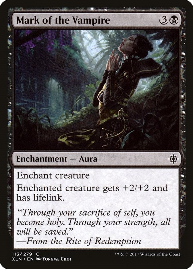 Image for Mark of the Vampire (113) - Magic: The Gathering