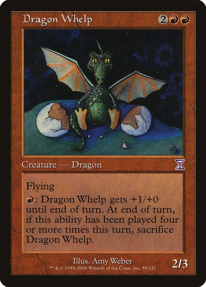 Image for Dragon Whelp (59) - Magic: The Gathering