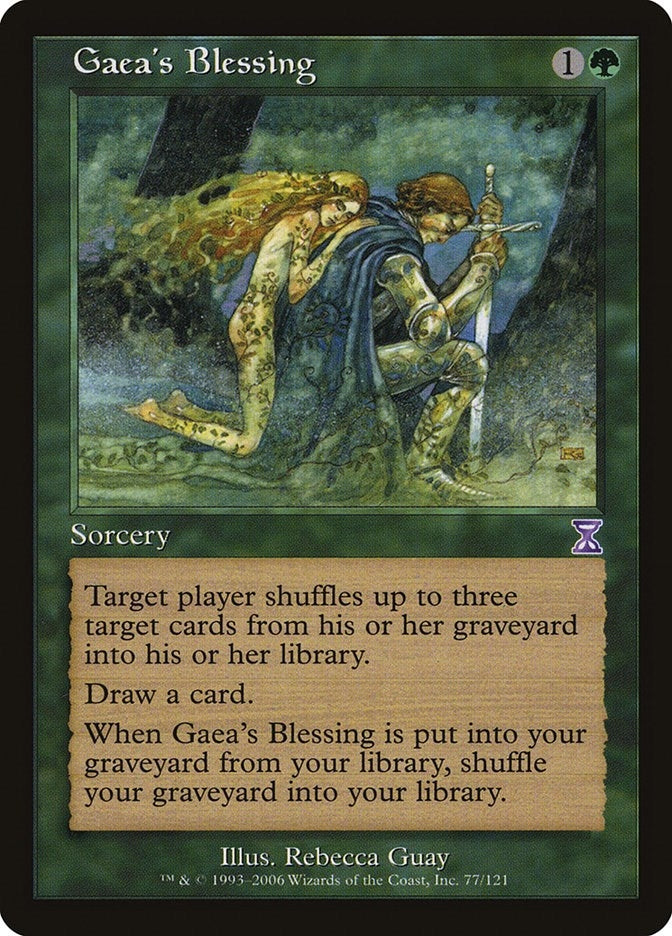 Image for Gaea's Blessing (77) - Magic: The Gathering