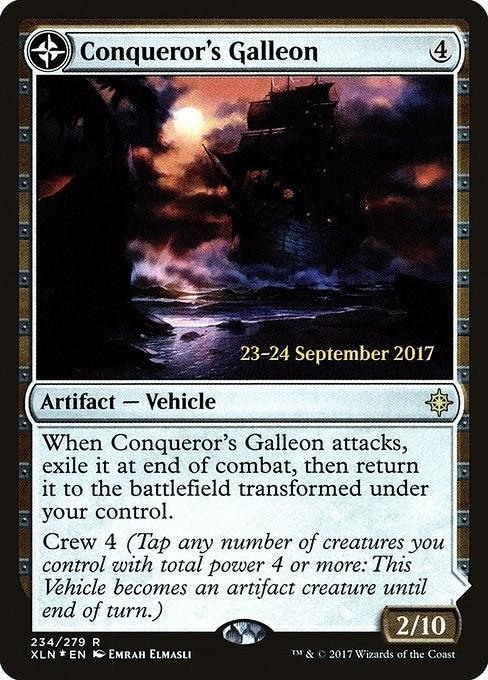 Image for Conqueror's Galleon (234) - Magic: The Gathering