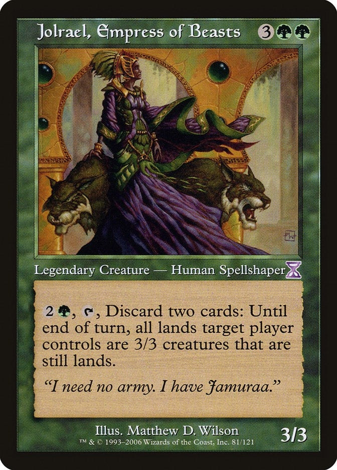 Image for Jolrael, Empress of Beasts (81) - Magic: The Gathering