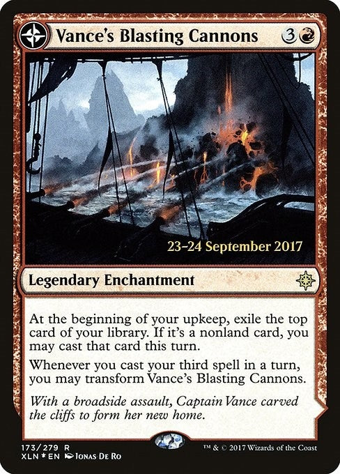 Image for Vance's Blasting Cannons (173) - Magic: The Gathering