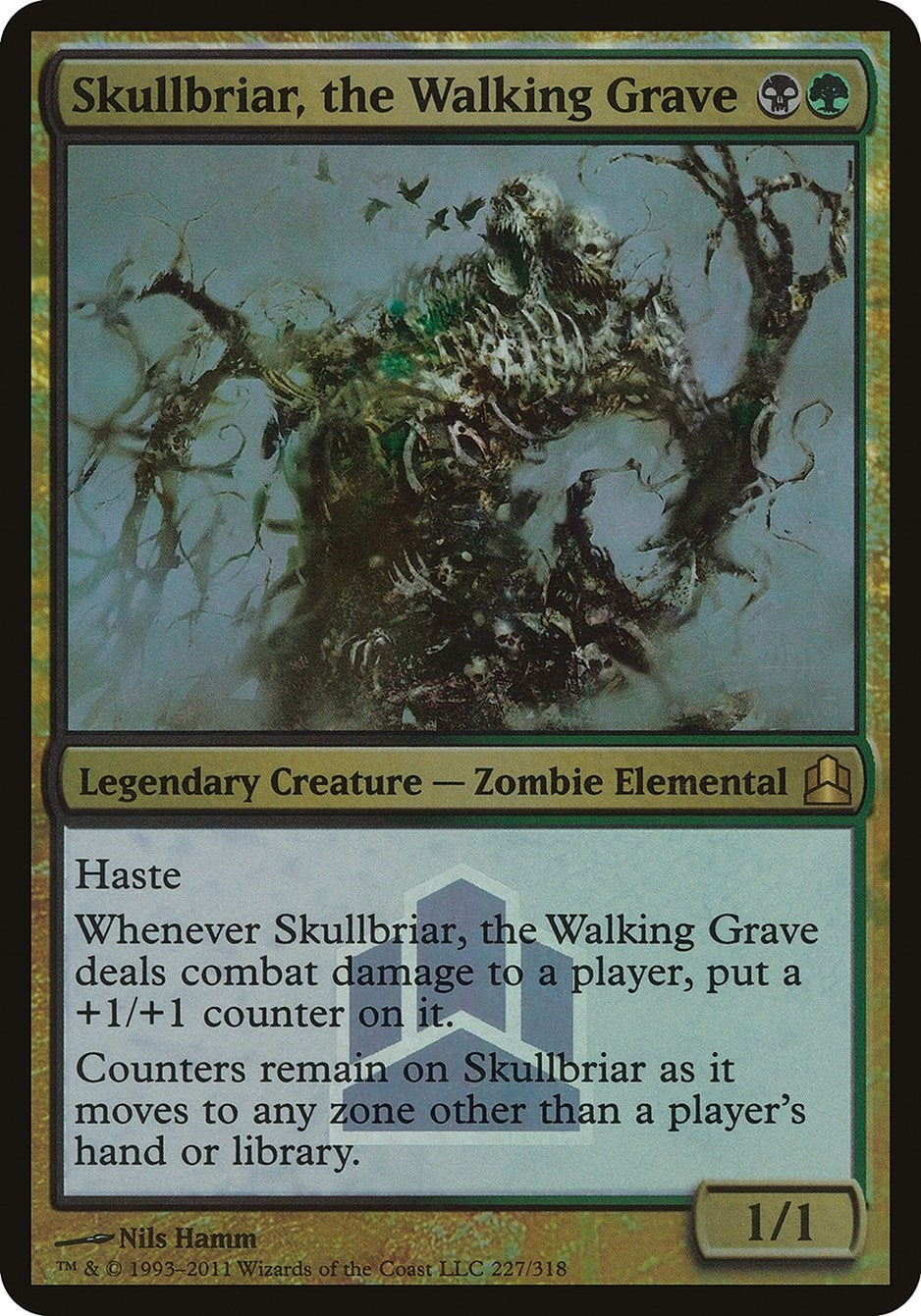 Image for Skullbriar, the Walking Grave (Commander Launch Promo) (227) - Magic: The Gathering