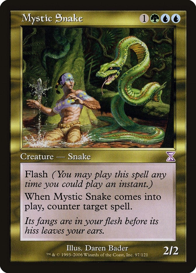 Image for Mystic Snake (97) - Magic: The Gathering