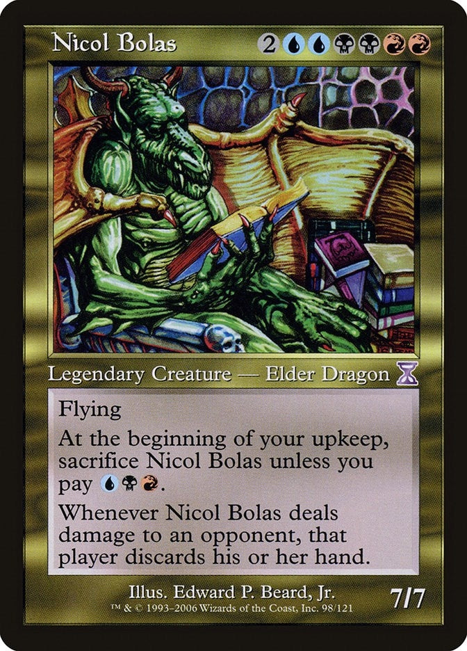 Image for Nicol Bolas (98) - Magic: The Gathering