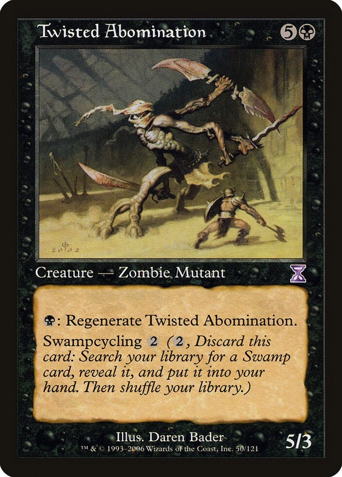Image for Twisted Abomination (50) - Magic: The Gathering