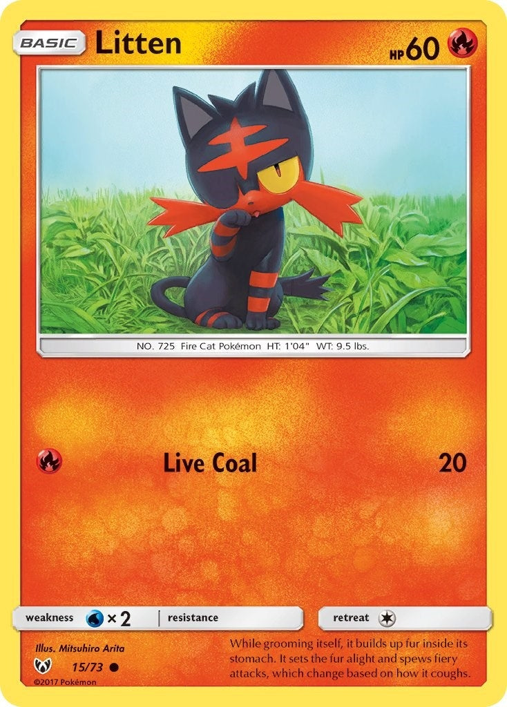 Image for Litten (15/73) (SHL) - Pokemon