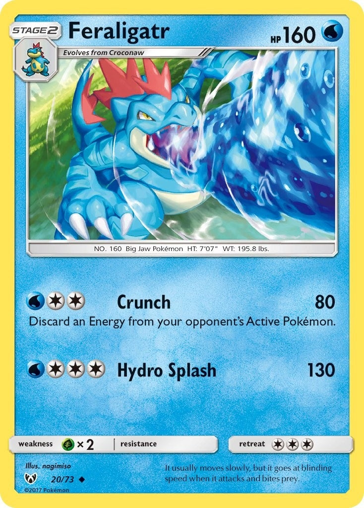 Image for Feraligatr (20/73) (SHL) - Pokemon