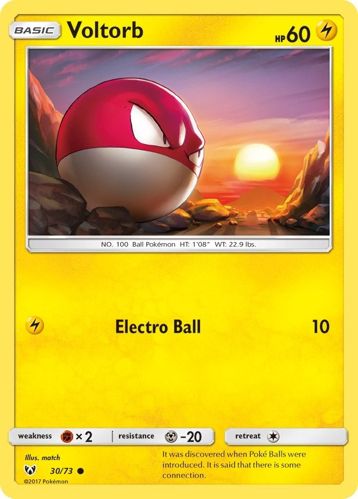 Image for Voltorb (30/73) (SHL) - Pokemon