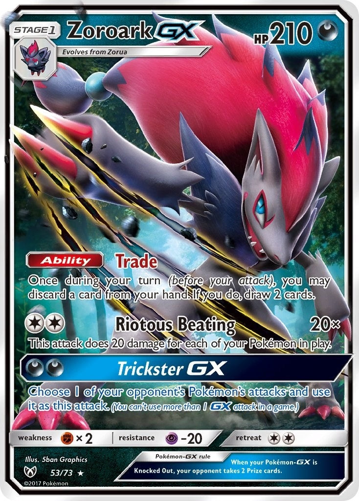 Image for Zoroark GX (53/73) (SHL) - Pokemon