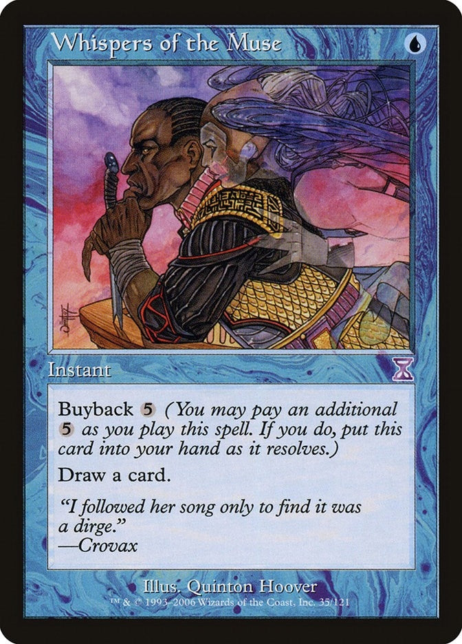 Image for Whispers of the Muse (35) (TSB) - Magic: The Gathering