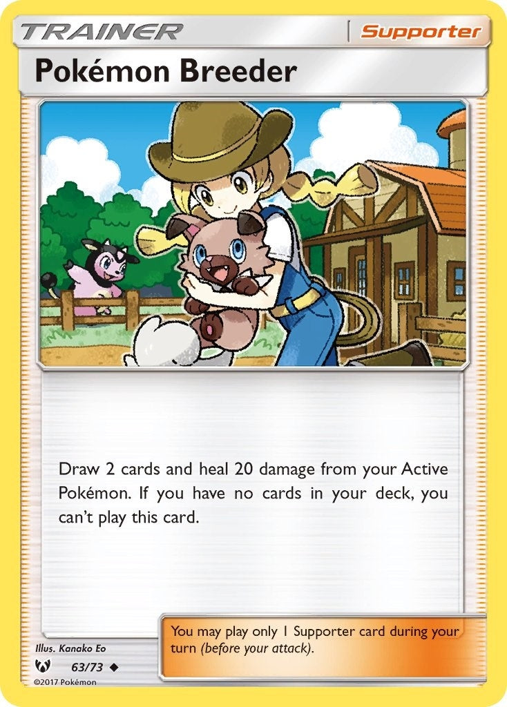 Image for Pokemon Breeder (63/73) (SHL) - Pokemon