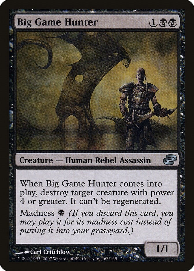 Image for Big Game Hunter (63) - Magic: The Gathering