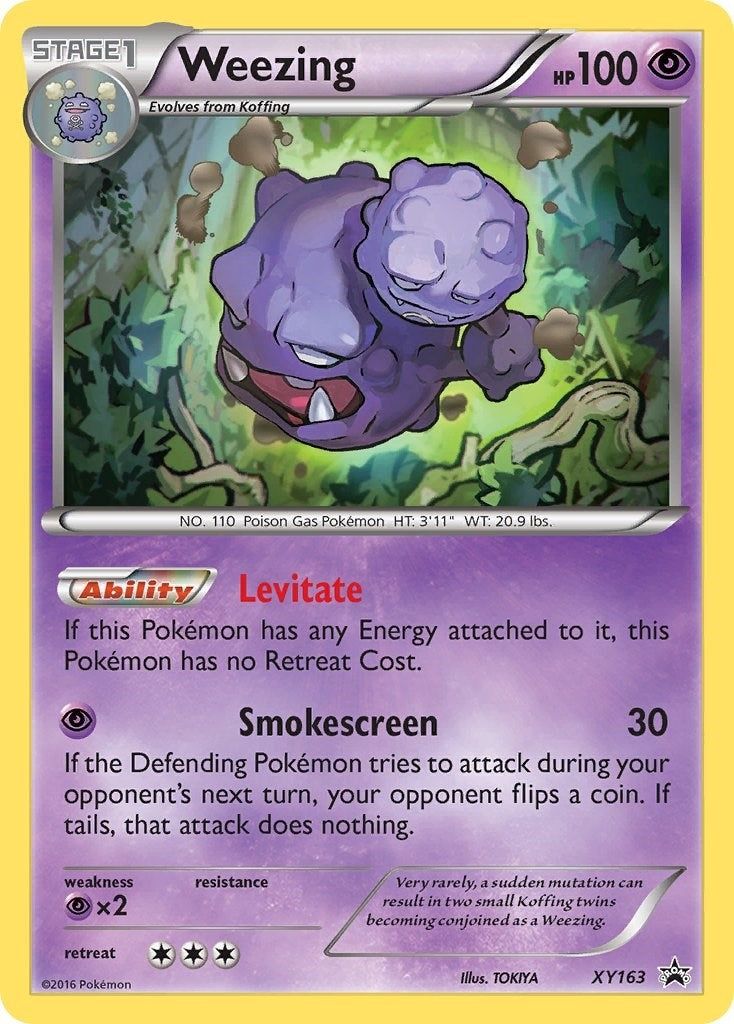 Image for Weezing - XY163 (XY163) (PR) - Pokemon