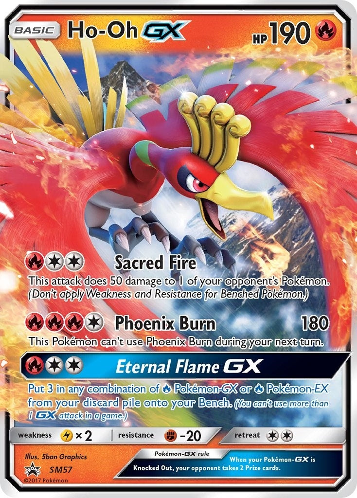 Image for Ho-Oh GX - SM57 (SM57) (SMP) - Pokemon