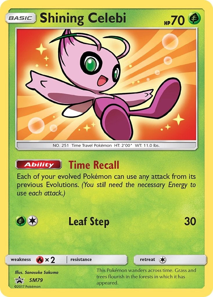 Image for Shining Celebi - SM79 (SM79) (SMP) - Pokemon