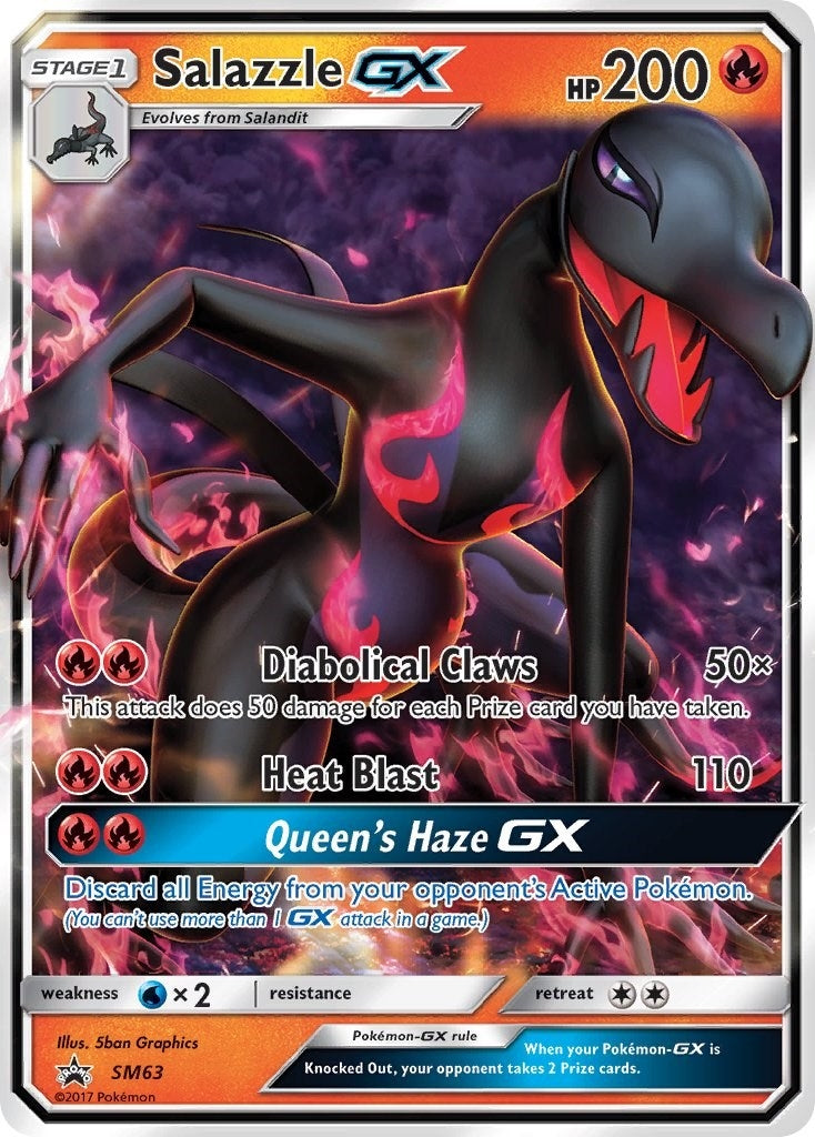 Image for Salazzle GX - SM63 (SM63) (SMP) - Pokemon