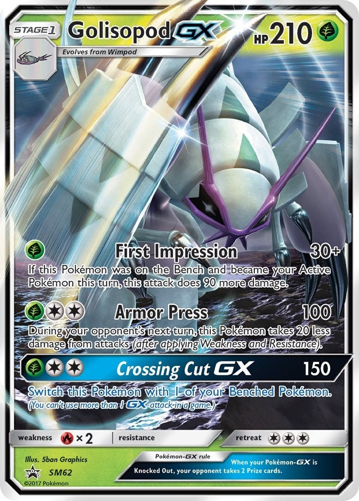 Image for Golisopod GX - SM62 (SM62) (SMP) - Pokemon