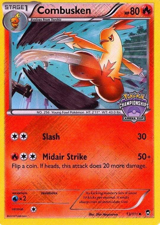 Image for Combusken - 13/111 (Arena Cup Championships) (013/111) (PR) - Pokemon