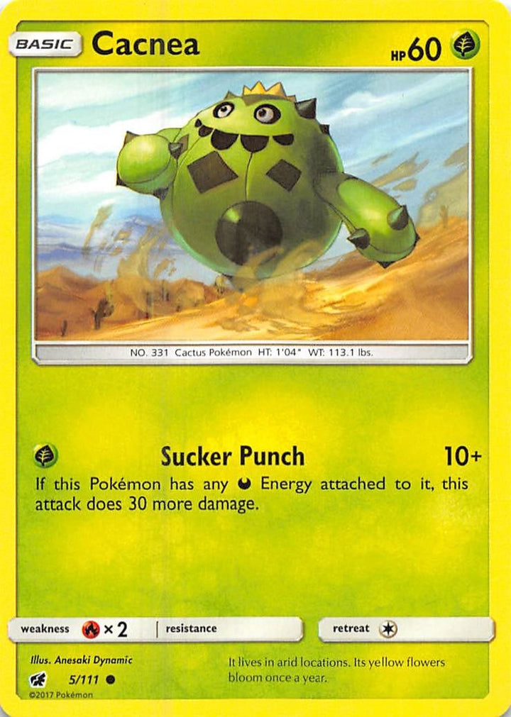 Image for Cacnea (5/111) (SM04) - Pokemon