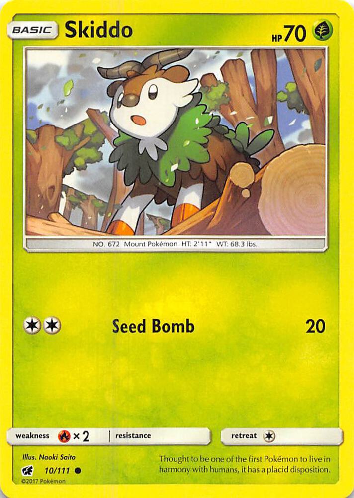 Image for Skiddo (10/111) (SM04) - Pokemon