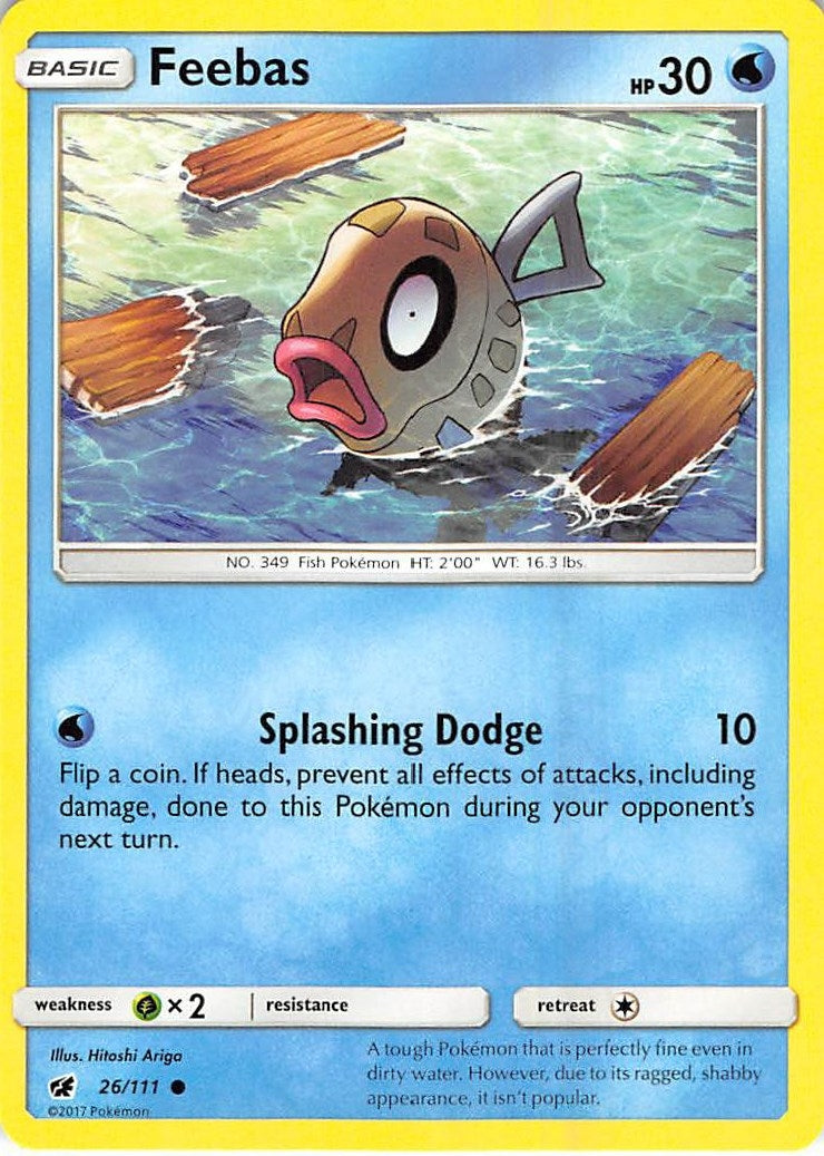 Image for Feebas (26/111) (SM04) - Pokemon