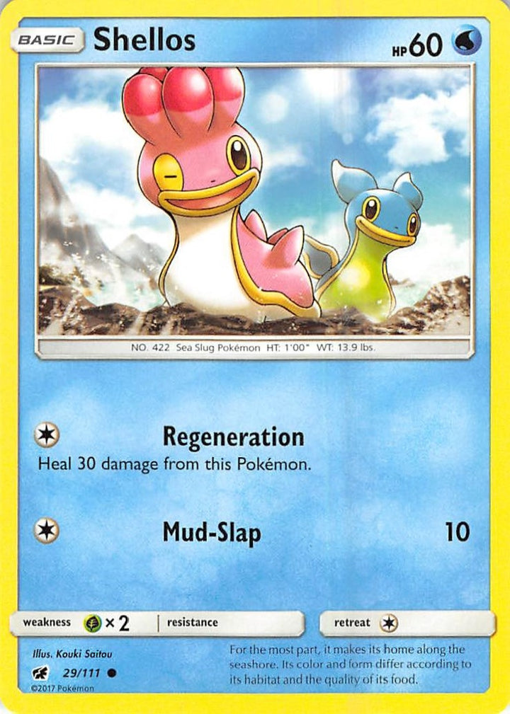 Image for Shellos (29/111) (SM04) - Pokemon