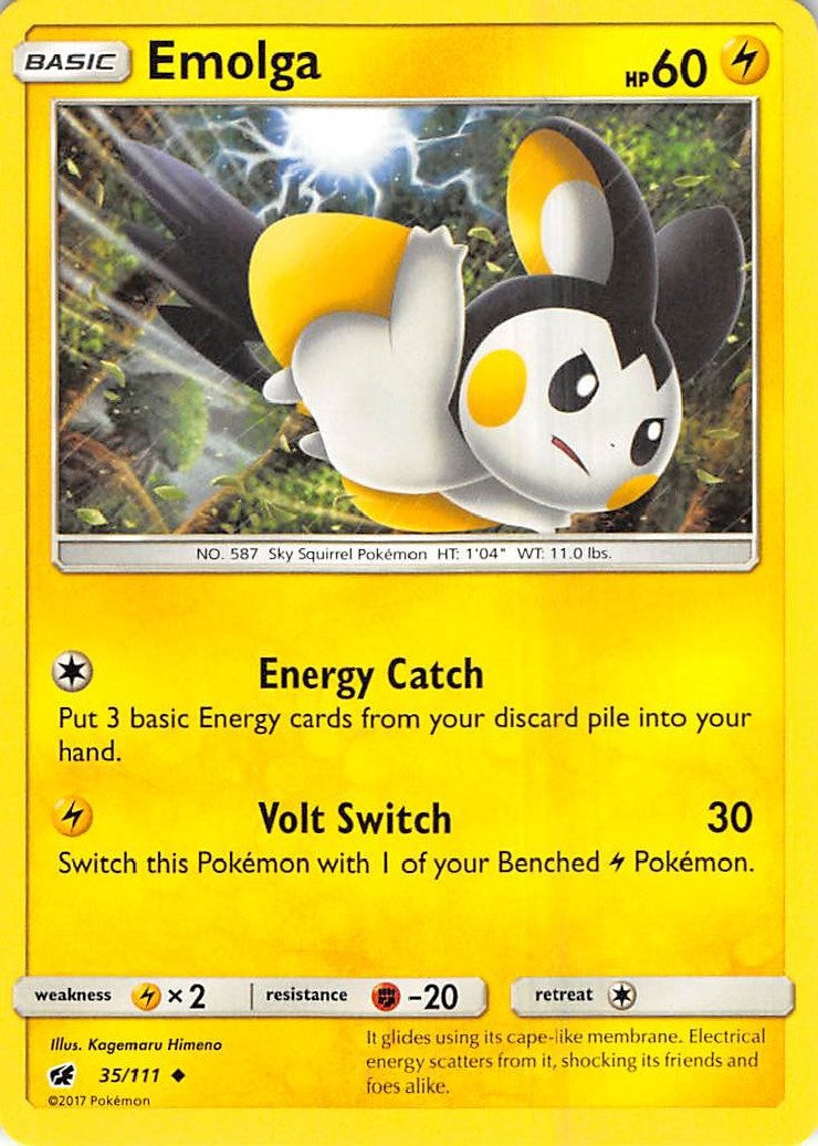 Image for Emolga (35/111) (SM04) - Pokemon