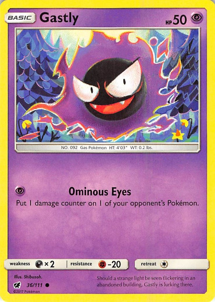 Image for Gastly (36/111) (SM04) - Pokemon