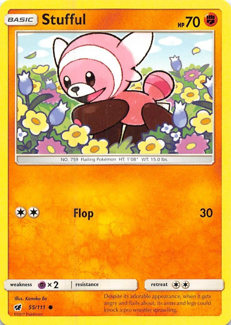 Image for Stufful (55/111) (SM04) - Pokemon