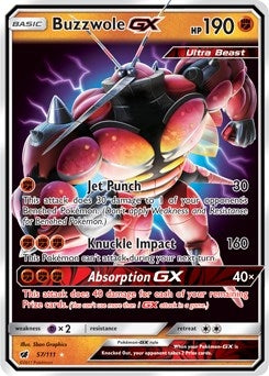 Image for Buzzwole GX (57/111) (SM04) - Pokemon