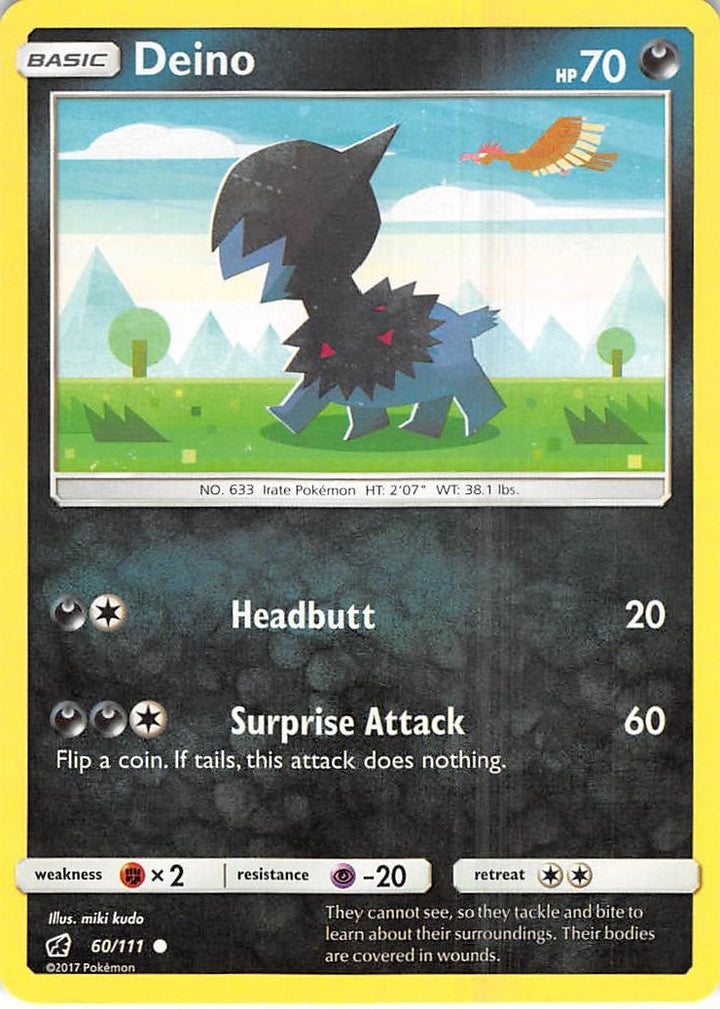Image for Deino (60/111) (SM04) - Pokemon