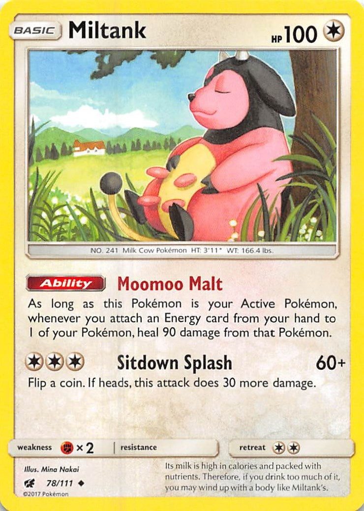Image for Miltank (78/111) (SM04) - Pokemon